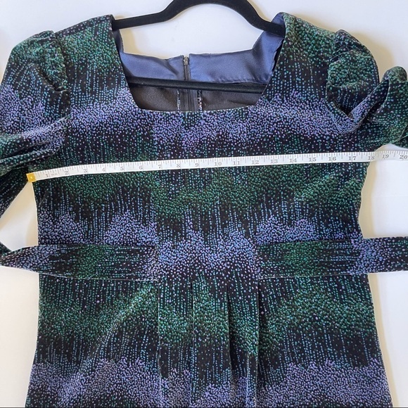 Vintage Velvet Maxi Dress - Picture 8 of 9